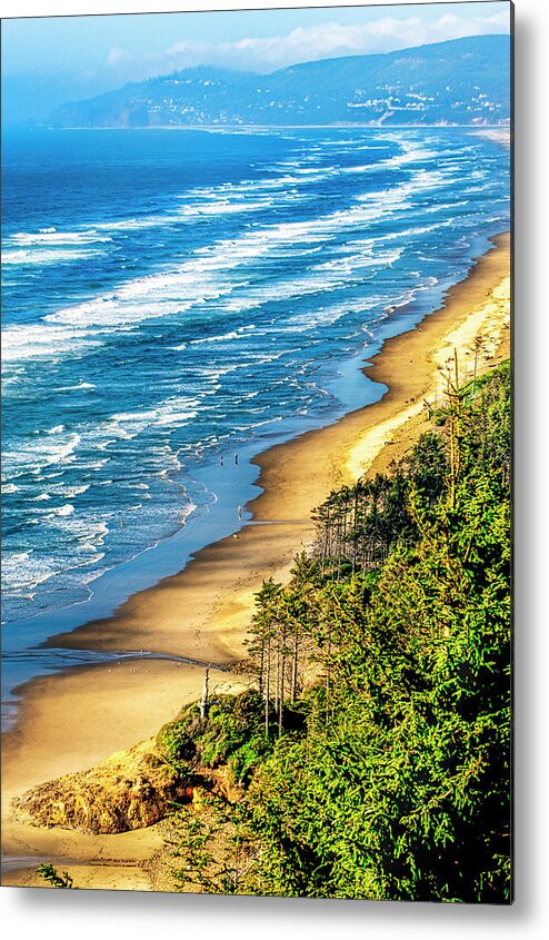 Beachside Metal Print featuring the photograph Cape Lookout Oregon 0636 by Amyn Nasser Photographer