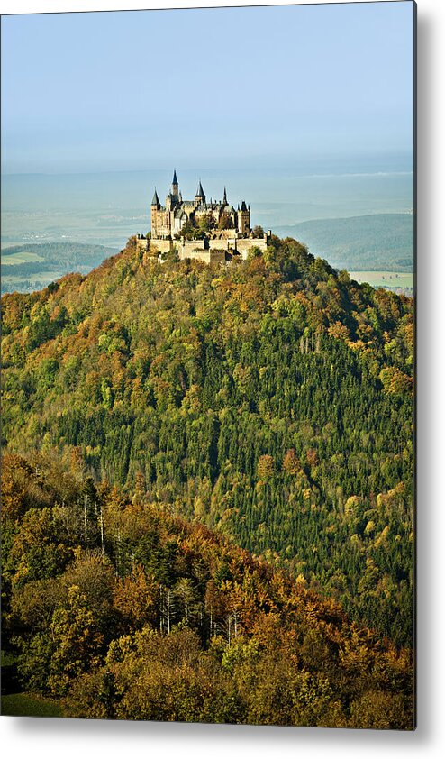 Arch Metal Print featuring the photograph Castle Hohenzollern, Germany by 35007