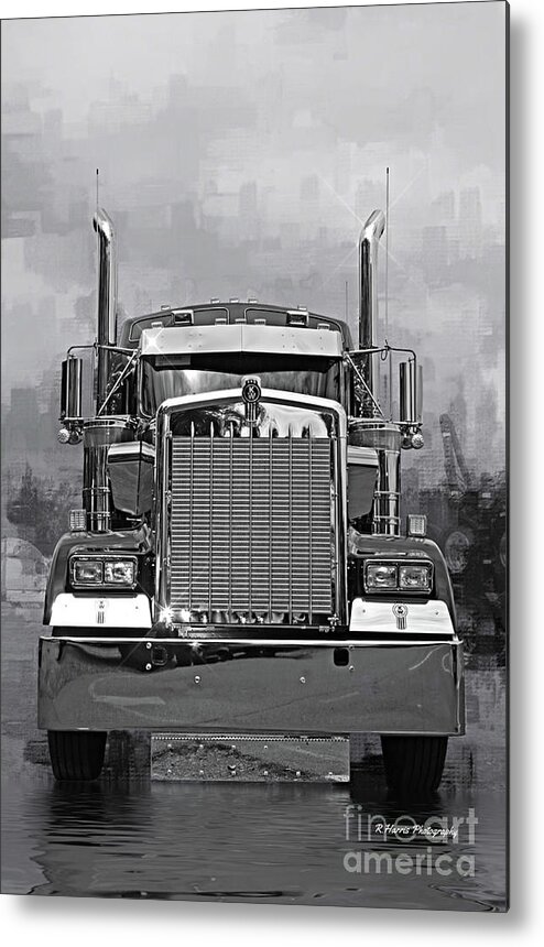 Big Rigs Metal Print featuring the photograph Catr0000-18 by Randy Harris