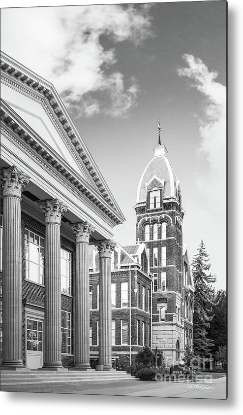 Central Washington Metal Print featuring the photograph Central Washington University by University Icons
