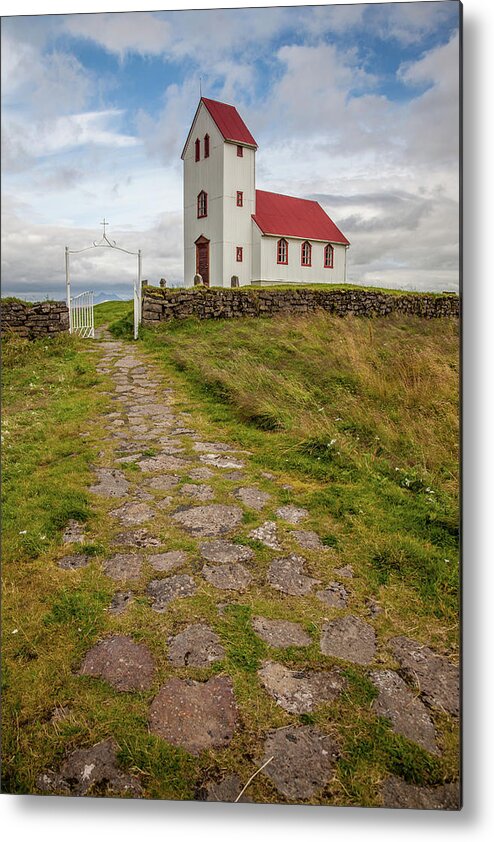 Church Metal Print featuring the photograph Chapel Walk by David Letts