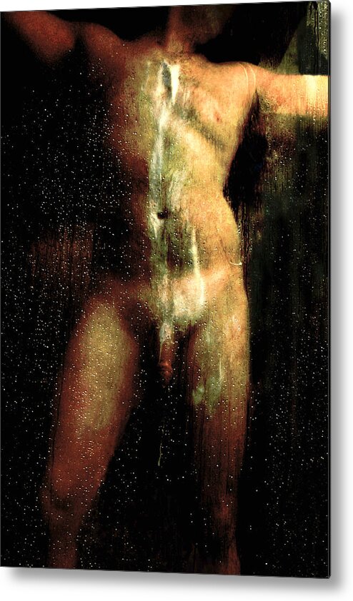 Shower Metal Print featuring the photograph Dawn Of The Iconoclast by Mel Brackstone