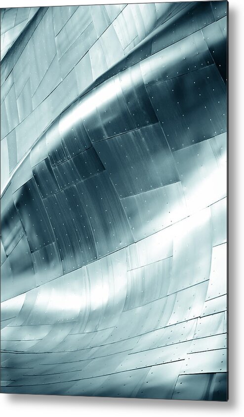 Curve Metal Print featuring the photograph Decorative Metal by Pawel.gaul