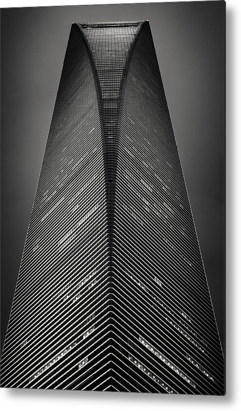 Architecture Metal Print featuring the photograph Divergence by Aidan Brewster