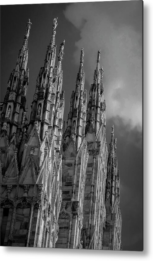 Duomo Metal Print featuring the photograph Duomo Di Milano by Jean-louis Viretti