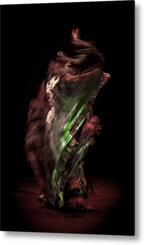 Flamenco Metal Print featuring the photograph Flamenco by Linda Wride