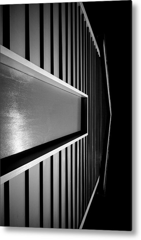 Abstract Metal Print featuring the photograph From Left To Right [2] by Roberto Parola