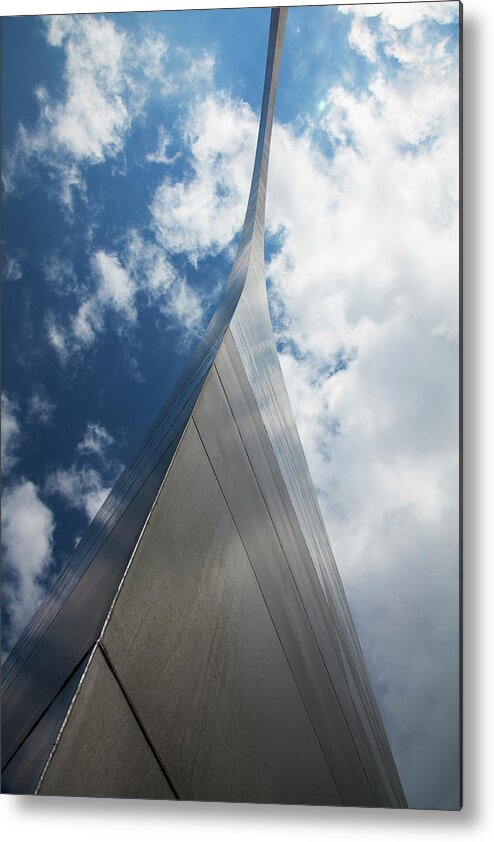 Arch Metal Print featuring the photograph Gateway Arch, St. Louis, Missouri by Elisabeth Pollaert Smith