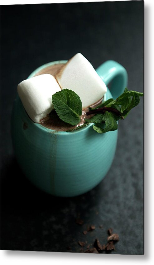 Hot Chocolate Metal Print featuring the photograph Hot Chocolate by Marta Greber