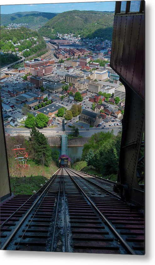 Johnstown Incline Plane Metal Print featuring the photograph Johnstown Incline Plane by Arttography LLC