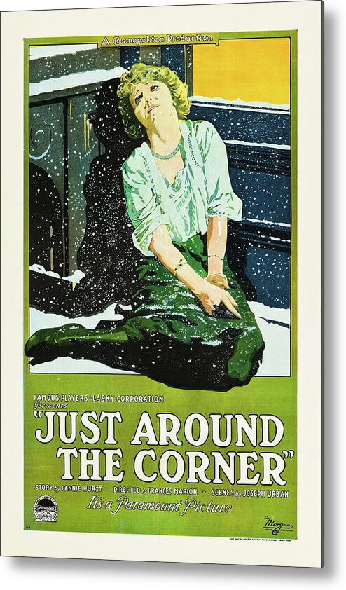 Just Around The Corner Metal Print featuring the photograph Just Around The Corner, by Paramount Pictures
