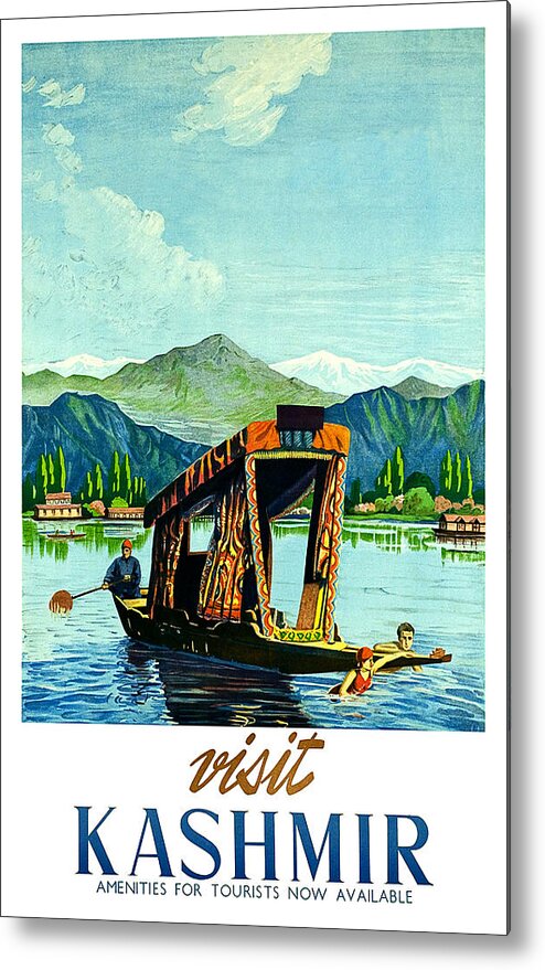Kashmir Metal Print featuring the digital art Kashmir by Long Shot