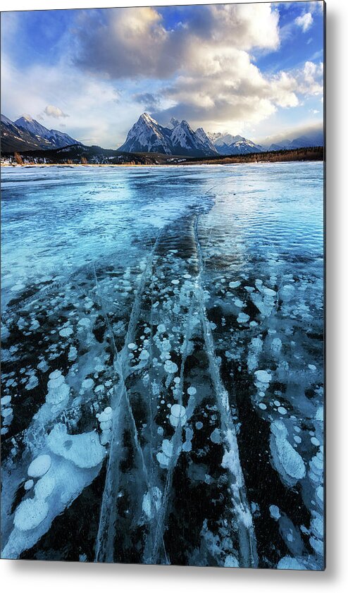 Abraham Metal Print featuring the photograph Magnificent Ice by Alex Mironyuk