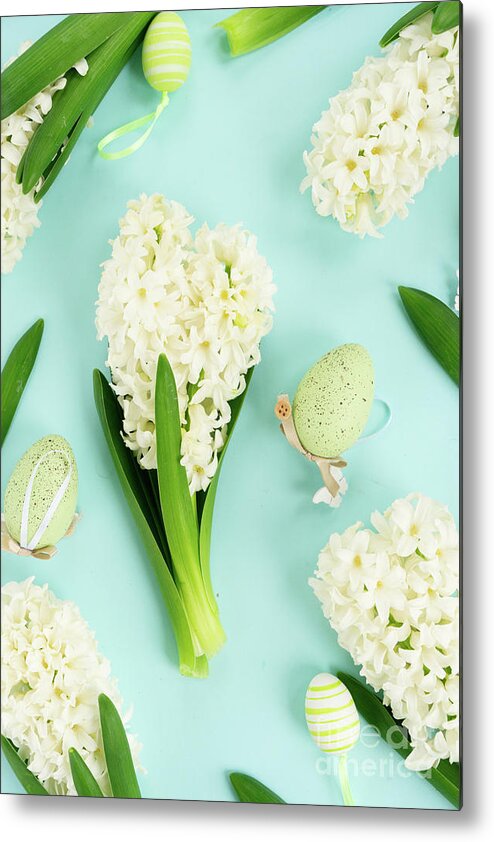 Easter Metal Print featuring the photograph Easter Hyacinth by Anastasy Yarmolovich