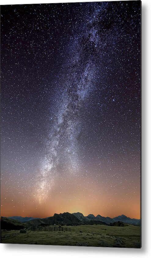 Scenics Metal Print featuring the photograph Milky Way by Inigo Cia