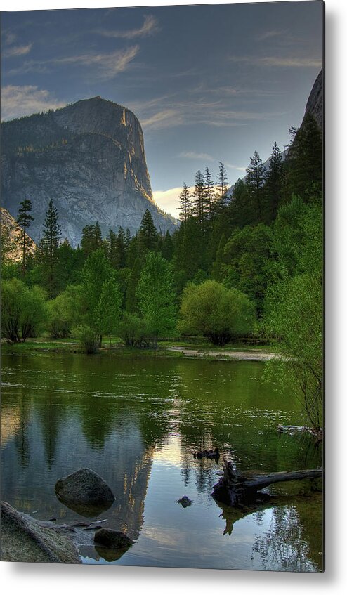 Tranquility Metal Print featuring the photograph Mirror Lake, Yosemite National Park by Shane
