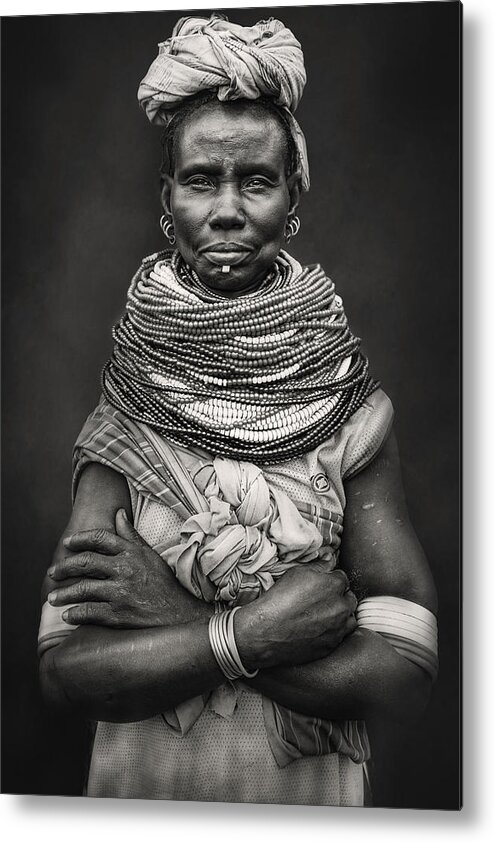 Ethiopia Metal Print featuring the photograph Nyangatom by Svetlin Yosifov