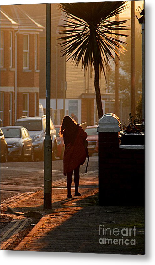 Off To Work Metal Print featuring the photograph Off to Work by Andy Thompson