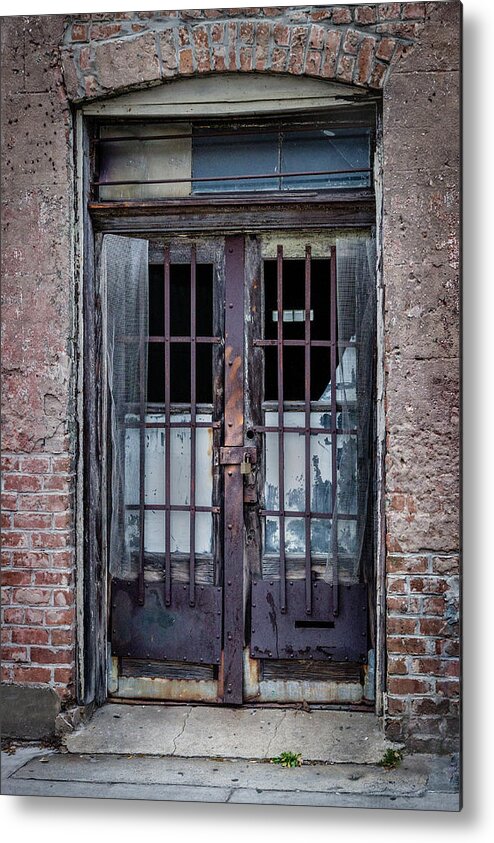 Door Metal Print featuring the photograph Old Door by James Woody