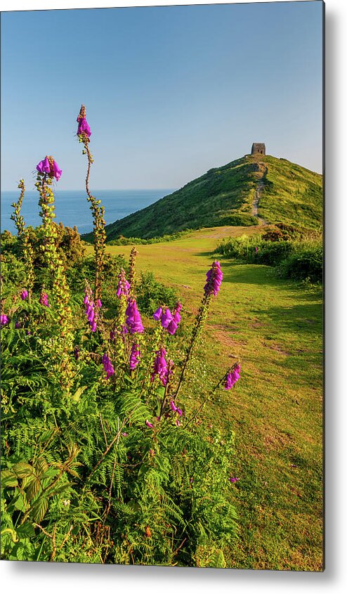 Britain Metal Print featuring the photograph Rame Head Chapel by David Ross