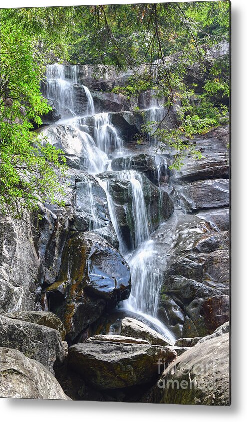Ramsey Cascades Metal Print featuring the photograph Ramsey Cascades 8 by Phil Perkins