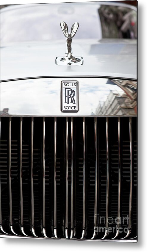Rolls Royce Metal Print featuring the photograph Rolls Royce Ghost Luxury Car by Zodebala