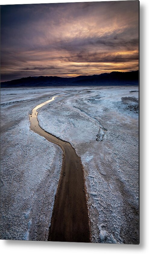 California Metal Print featuring the photograph Salt Creek Flats III by Peter Tellone