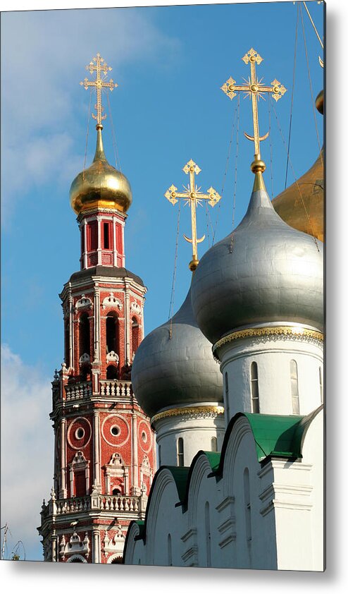 Convent Metal Print featuring the photograph Smolensk Cathedral And Bell Tower At by Lonely Planet