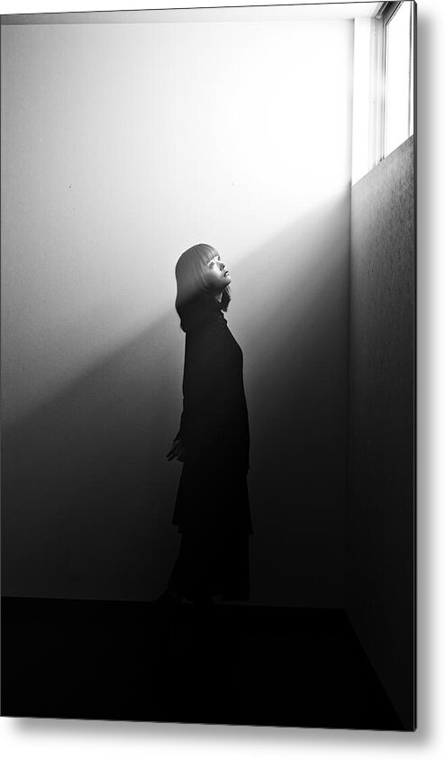 Emotion Metal Print featuring the photograph Someday A Light Will Shine On You by Takahito Kanda