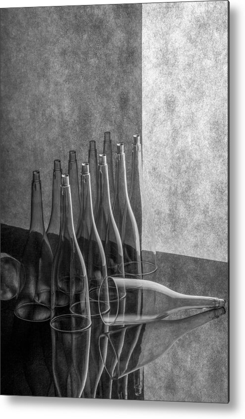 Still Life Metal Print featuring the photograph Still Life With Transparent Figures by Brig Barkow