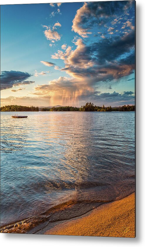 Alton Metal Print featuring the photograph Summer Shower by Jeff Sinon