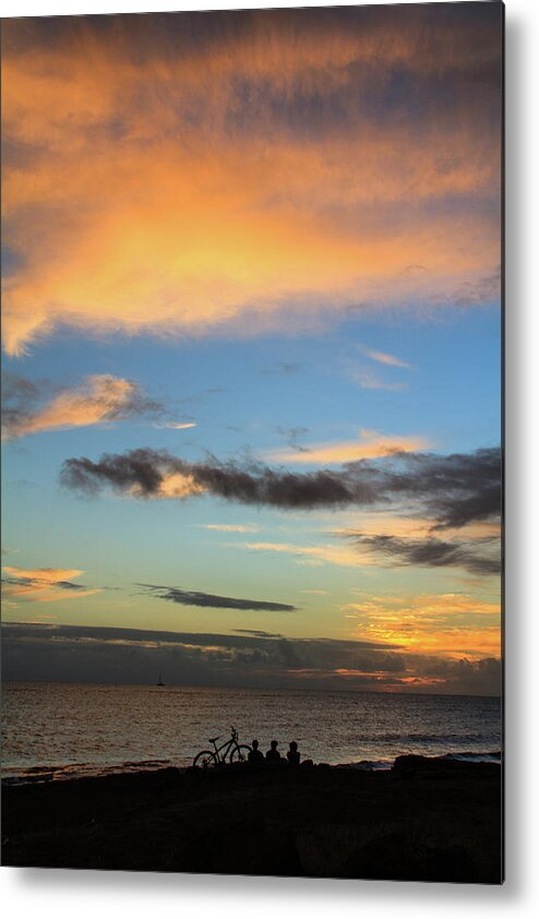 Hawaii Metal Print featuring the photograph Sunset Rendezvous by Briand Sanderson