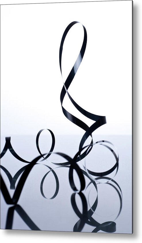 White Background Metal Print featuring the photograph Thank You For Music by Daitozen