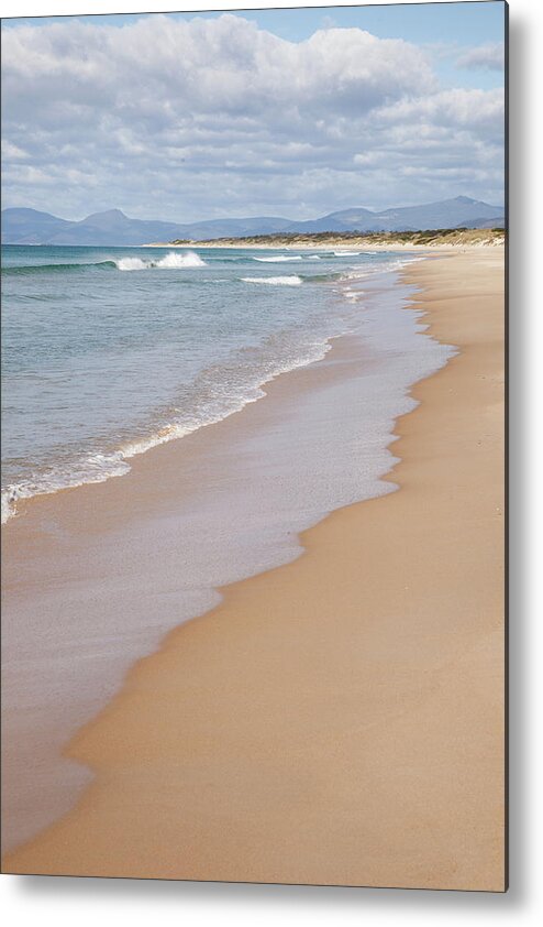 Tranquility Metal Print featuring the photograph The Beach At Peron Dunes by John White Photos