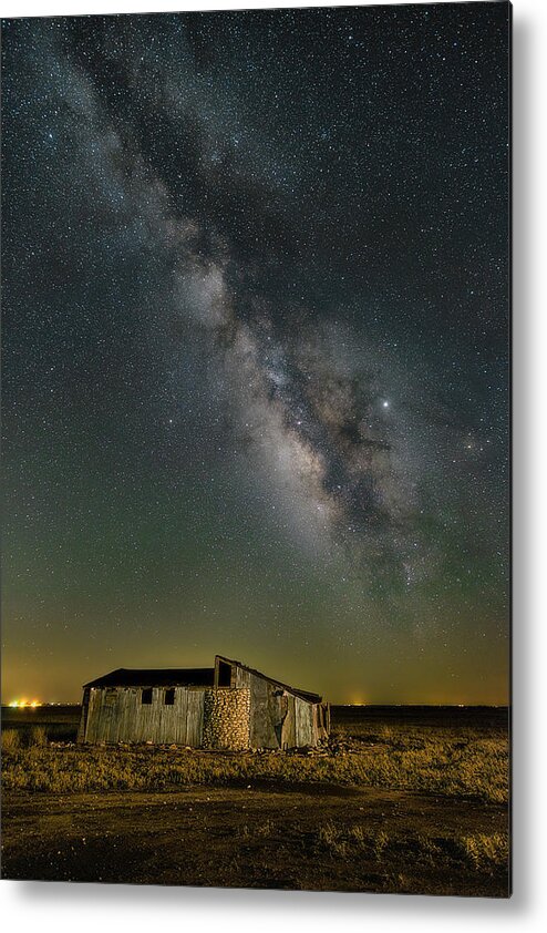 Milky Way Metal Print featuring the photograph The Cistern Chapel by James Clinich