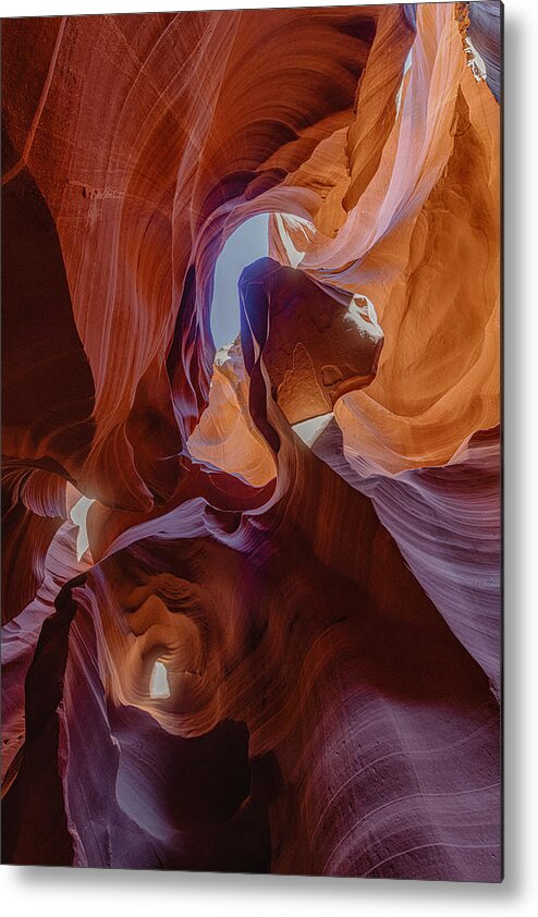 Canyon Metal Print featuring the photograph The Mystery Canyon by Chuanxu Ren