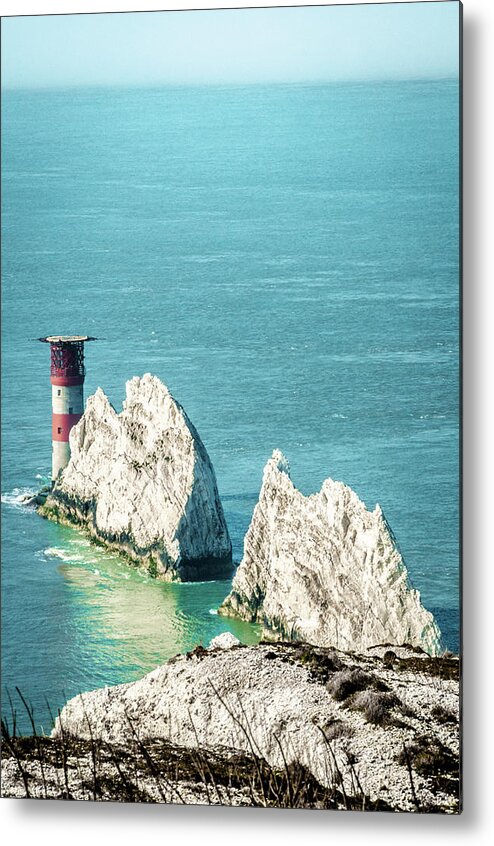 Scenics Metal Print featuring the photograph The Needles, Isle Of Wight, England by Gollykim