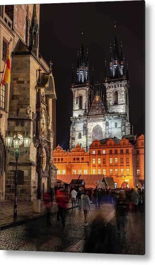 Europe Metal Print featuring the photograph The Old Town Square by Randy Lemoine