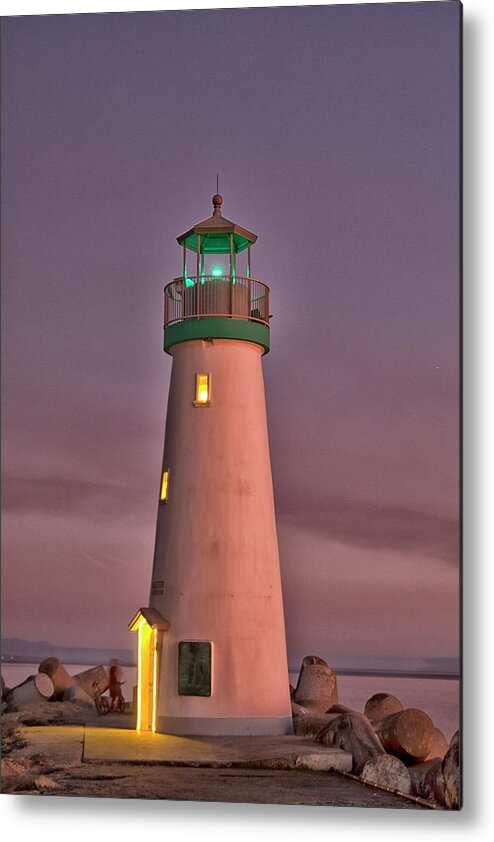 Lighthouse Metal Print featuring the photograph The Walton Lighthouse by Tom Kelly