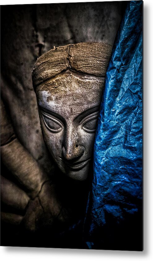Art Metal Print featuring the photograph Unfinished Goddess by Niladri Ssv Bhattar