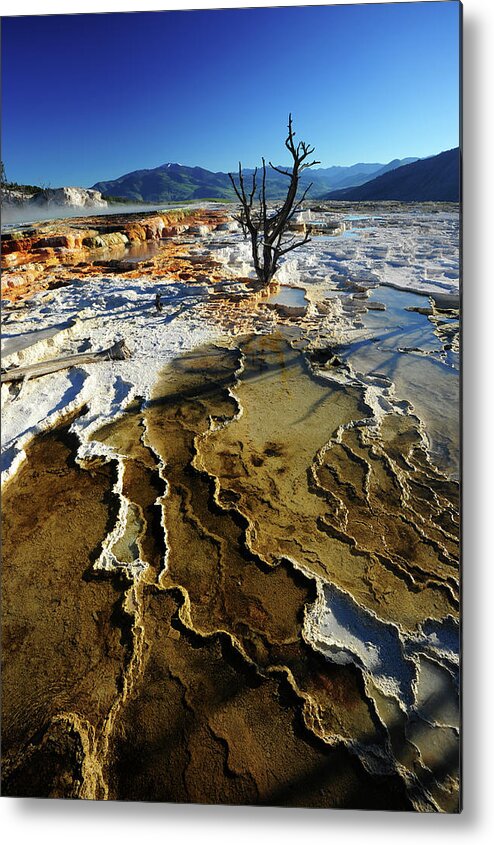 Geology Metal Print featuring the photograph Upper Terrace Geology by Piriya Photography