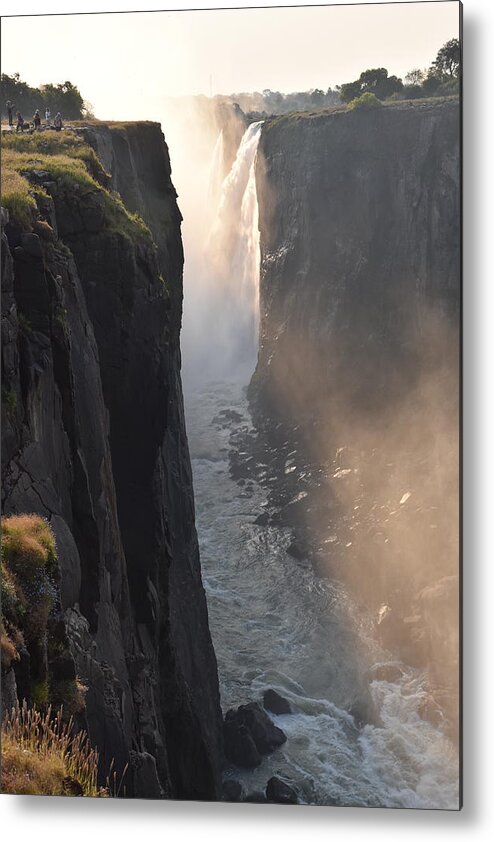 Waterfall Metal Print featuring the photograph Victoria Falls by Ben Foster
