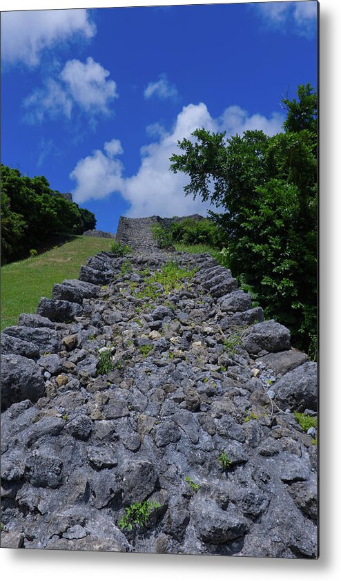 Castle Metal Print featuring the photograph Walkway to Heaven by Eric Hafner