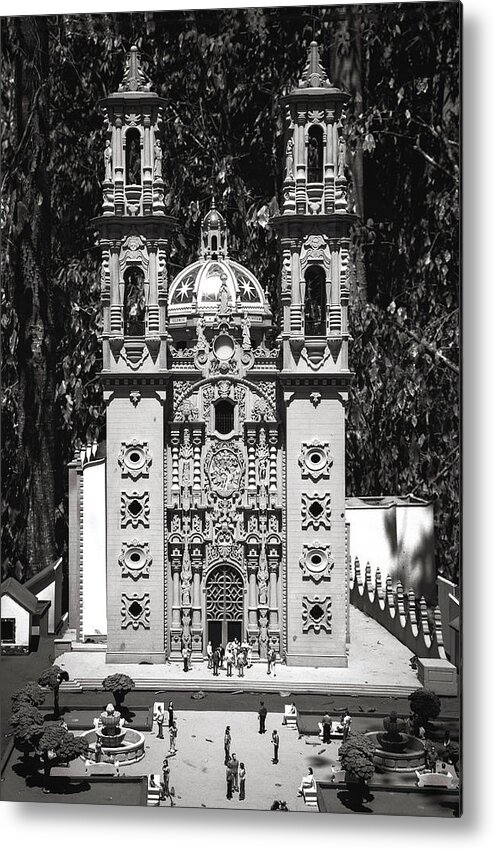 Cozumel Metal Print featuring the photograph Wedding at the Church by Pheasant Run Gallery