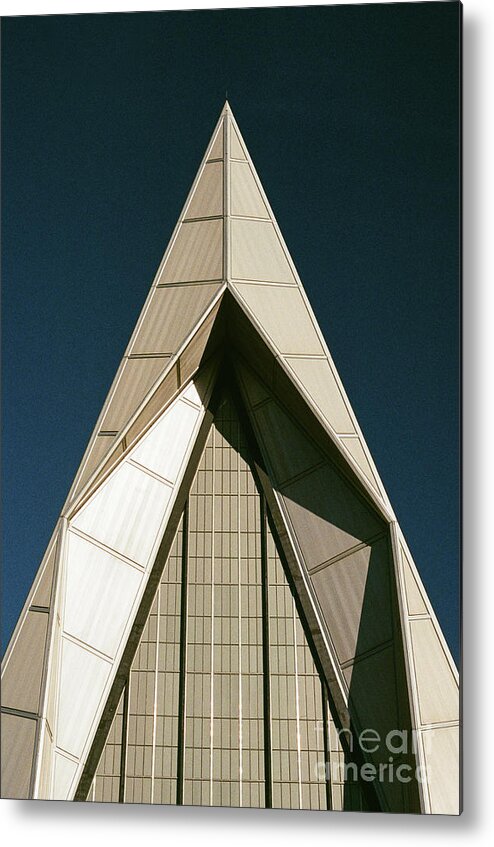 Architecture Metal Print featuring the photograph Wild Blue Yonder by Ana V Ramirez