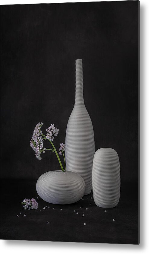 Still Metal Print featuring the photograph Wild Flower by Grace Su