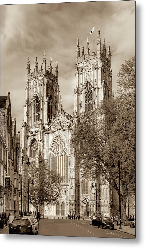 Religion Metal Print featuring the photograph York Minster by W Chris Fooshee