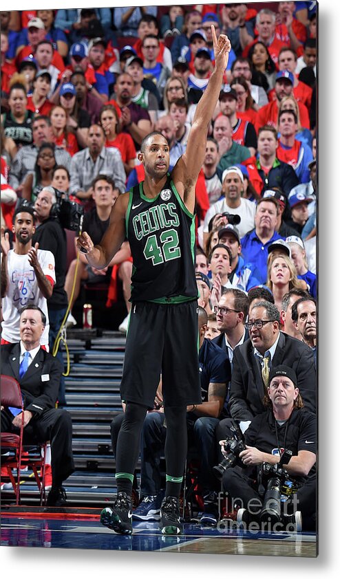 Al Horford Metal Print featuring the photograph Al Horford by Brian Babineau