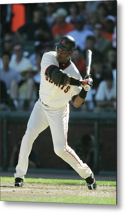 San Francisco Metal Print featuring the photograph Barry Bonds #1 by Brad Mangin