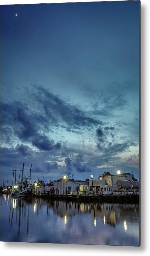 Bayou Metal Print featuring the photograph Bayou Nights #1 by Brad Boland